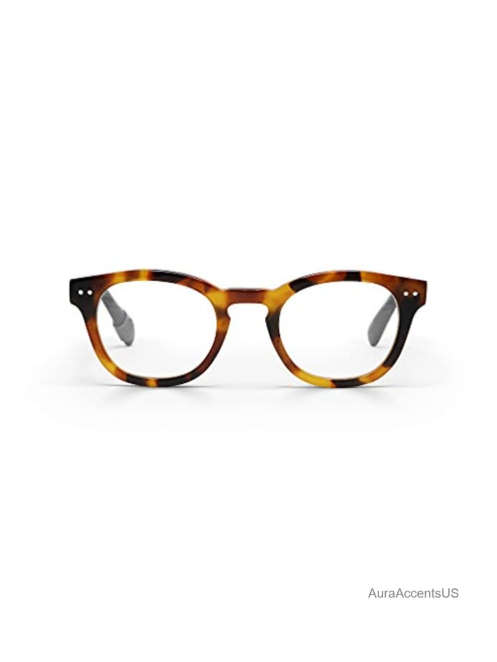 Round Blue Light Reading Glasses Premium Acetate Scratch Resistant Readers